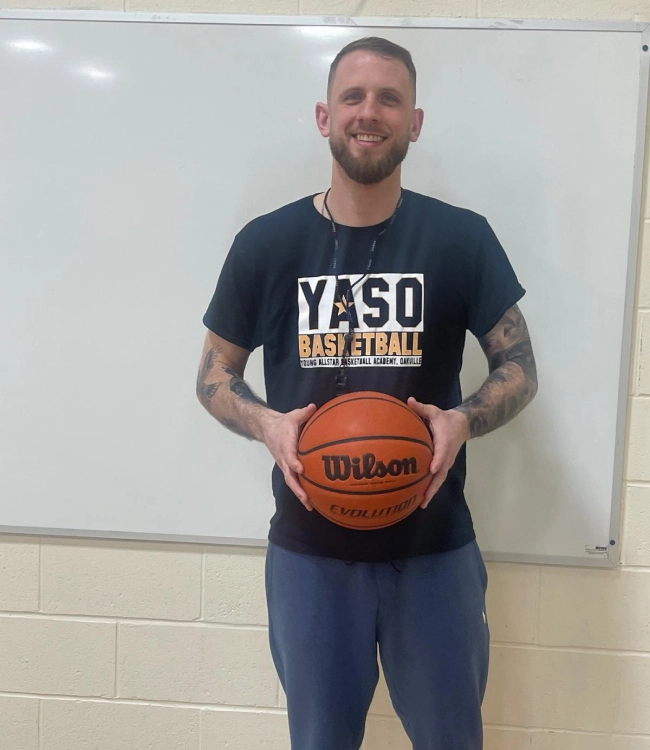 YASO Basketball Oakville Coach - Connor Gilmore