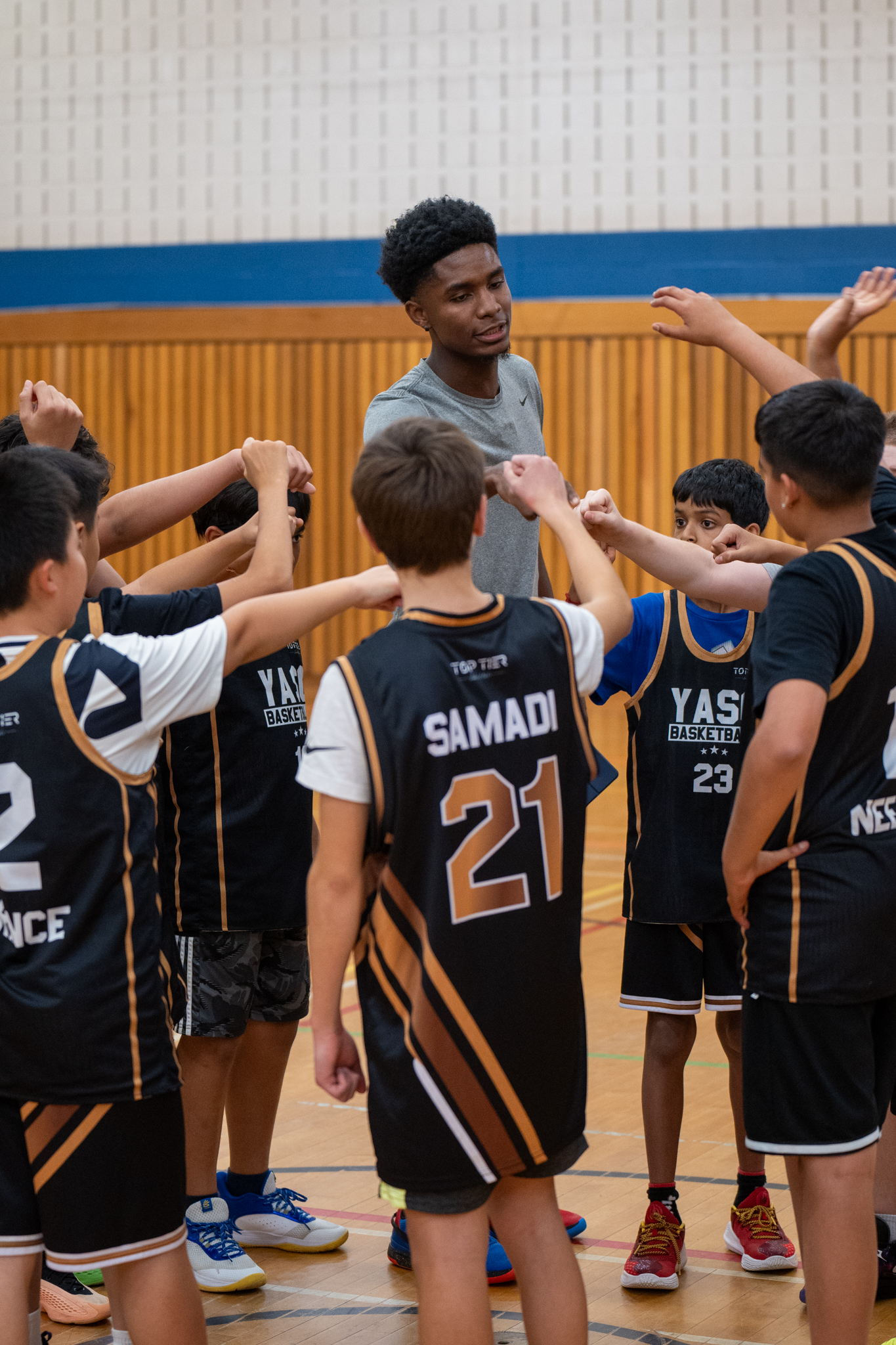 YASO Basketball Oakville - Group Training Session Photo